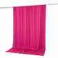 10ft x 10ft Spandex Backdrop Curtain Fuchsia, 4-Way Stretch Wrinkle-Free Photo Booth Backdrop with R