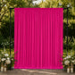 10ft x 10ft Spandex Backdrop Curtain Fuchsia, 4-Way Stretch Wrinkle-Free Photo Booth Backdrop with R