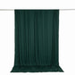 10ft x 10ft Spandex Backdrop Curtain Hunter Emerald Green, 4-Way Stretch Wrinkle-Free Photo Booth Ba