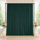 10ft x 10ft Spandex Backdrop Curtain Hunter Emerald Green, 4-Way Stretch Wrinkle-Free Photo Booth Ba