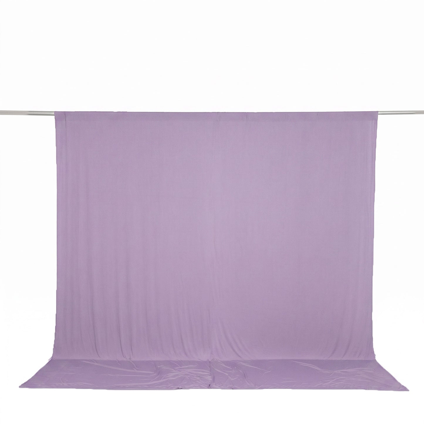 10ft x 10ft Spandex Backdrop Curtain Lavender Lilac, 4-Way Stretch Wrinkle-Free Photo Booth Backdrop