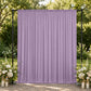 10ft x 10ft Spandex Backdrop Curtain Lavender Lilac, 4-Way Stretch Wrinkle-Free Photo Booth Backdrop