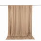 10ft x 10ft Spandex Backdrop Curtain Nude, 4-Way Stretch Wrinkle-Free Photo Booth Backdrop with Rod 