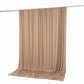 10ft x 10ft Spandex Backdrop Curtain Nude, 4-Way Stretch Wrinkle-Free Photo Booth Backdrop with Rod 