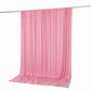 10ft x 10ft Spandex Backdrop Curtain Pink, 4-Way Stretch Wrinkle-Free Photo Booth Backdrop with Rod 
