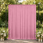 10ft x 10ft Spandex Backdrop Curtain Pink, 4-Way Stretch Wrinkle-Free Photo Booth Backdrop with Rod 