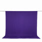 10ft x 10ft Spandex Backdrop Curtain Purple, 4-Way Stretch Wrinkle-Free Photo Booth Backdrop with Ro