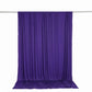 10ft x 10ft Spandex Backdrop Curtain Purple, 4-Way Stretch Wrinkle-Free Photo Booth Backdrop with Ro