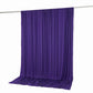 10ft x 10ft Spandex Backdrop Curtain Purple, 4-Way Stretch Wrinkle-Free Photo Booth Backdrop with Ro