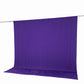 10ft x 10ft Spandex Backdrop Curtain Purple, 4-Way Stretch Wrinkle-Free Photo Booth Backdrop with Ro