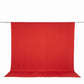 10ft x 10ft Spandex Backdrop Curtain Red, 4-Way Stretch Wrinkle-Free Photo Booth Backdrop with Rod P