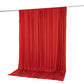 10ft x 10ft Spandex Backdrop Curtain Red, 4-Way Stretch Wrinkle-Free Photo Booth Backdrop with Rod P