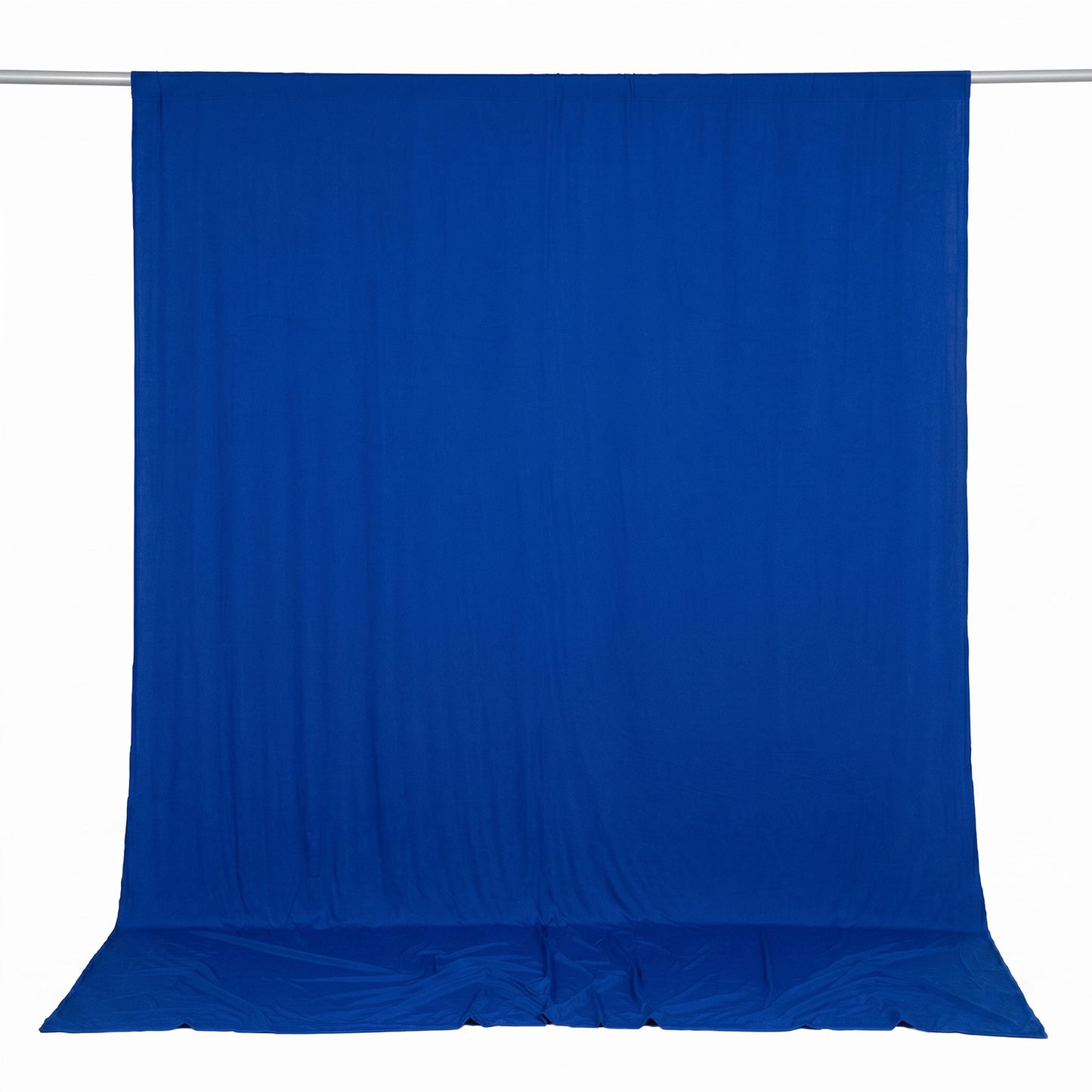 10ft x 10ft Spandex Backdrop Curtain Royal Blue, 4-Way Stretch Wrinkle-Free Photo Booth Backdrop wit