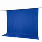 10ft x 10ft Spandex Backdrop Curtain Royal Blue, 4-Way Stretch Wrinkle-Free Photo Booth Backdrop wit