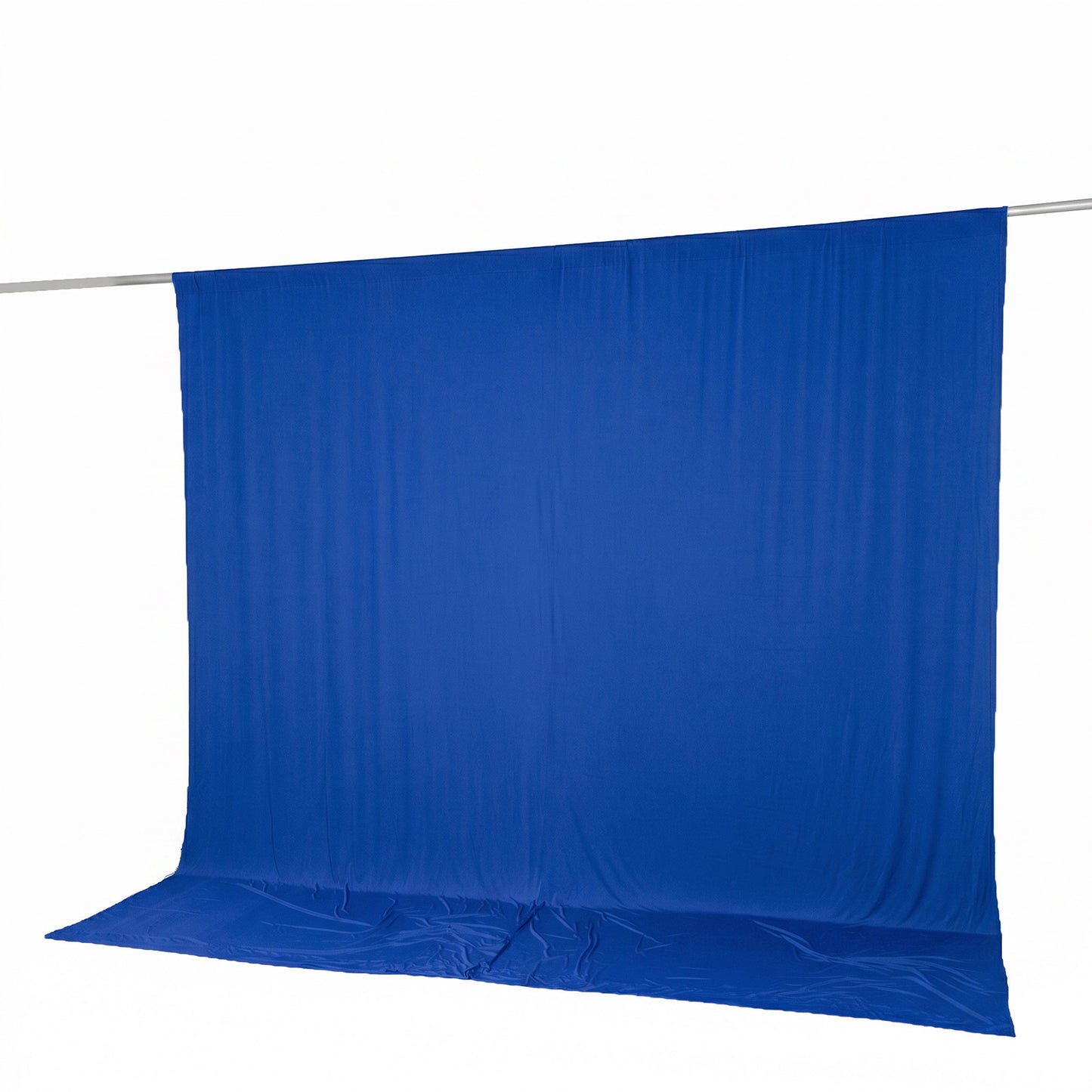 10ft x 10ft Spandex Backdrop Curtain Royal Blue, 4-Way Stretch Wrinkle-Free Photo Booth Backdrop wit