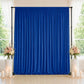 10ft x 10ft Spandex Backdrop Curtain Royal Blue, 4-Way Stretch Wrinkle-Free Photo Booth Backdrop wit