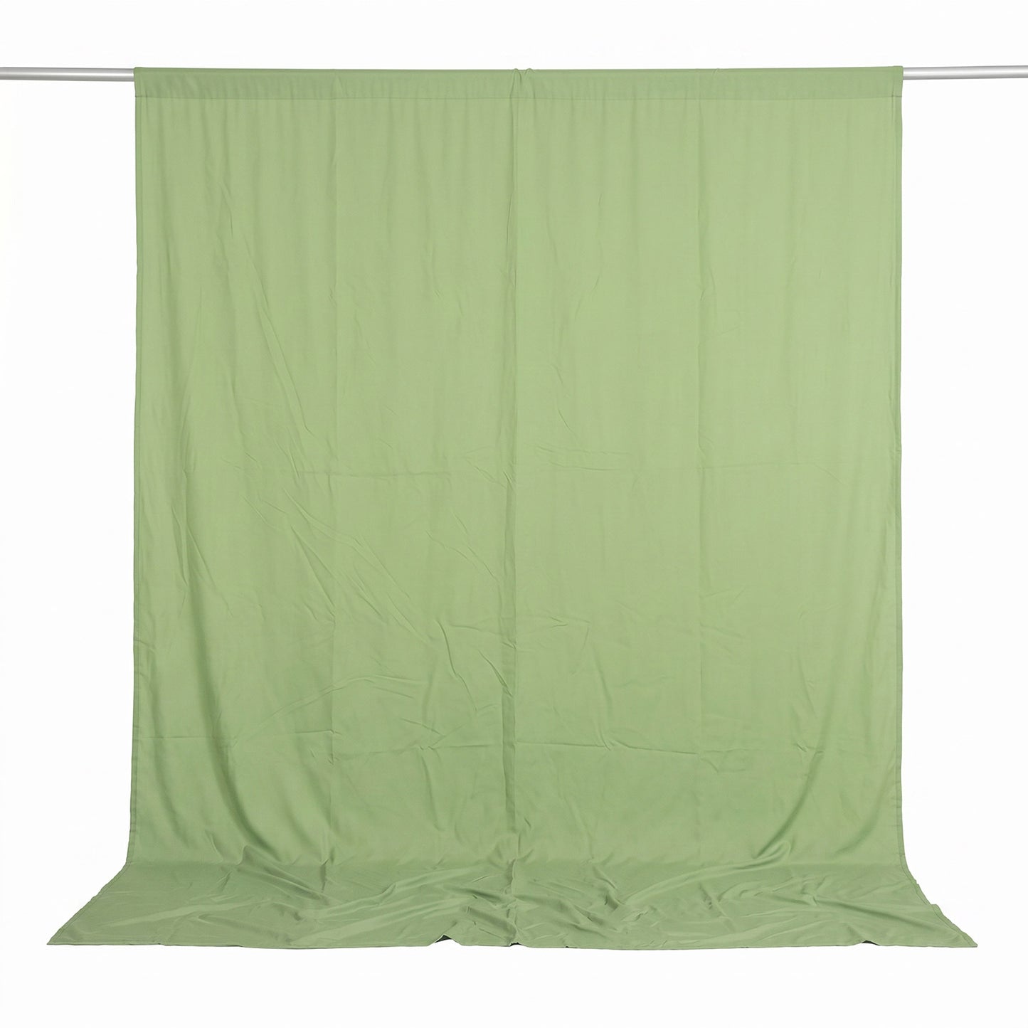 10ft x 10ft Spandex Backdrop Curtain Sage Green, 4-Way Stretch Wrinkle-Free Photo Booth Backdrop wit