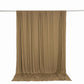 10ft x 10ft Spandex Backdrop Curtain Taupe, 4-Way Stretch Wrinkle-Free Photo Booth Backdrop with Rod