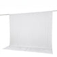 10ft x 10ft Spandex Backdrop Curtain White, 4-Way Stretch Wrinkle-Free Photo Booth Backdrop with Rod