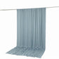 10ft x 12ft Spandex Backdrop Curtain Dusty Blue, 4-Way Stretch Wrinkle-Free Photo Booth Backdrop wit