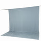 10ft x 12ft Spandex Backdrop Curtain Dusty Blue, 4-Way Stretch Wrinkle-Free Photo Booth Backdrop wit