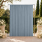 10ft x 12ft Spandex Backdrop Curtain Dusty Blue, 4-Way Stretch Wrinkle-Free Photo Booth Backdrop wit
