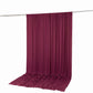 10ft x 12ft Spandex Backdrop Curtain Burgundy, 4-Way Stretch Wrinkle-Free Photo Booth Backdrop with 