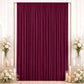 10ft x 12ft Spandex Backdrop Curtain Burgundy, 4-Way Stretch Wrinkle-Free Photo Booth Backdrop with 