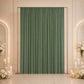 10ft x 12ft Spandex Backdrop Curtain Dusty Sage Green, 4-Way Stretch Wrinkle-Free Photo Booth Backdr