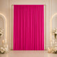10ft x 12ft Spandex Backdrop Curtain Fuchsia, 4-Way Stretch Wrinkle-Free Photo Booth Backdrop with R