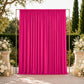 10ft x 12ft Spandex Backdrop Curtain Fuchsia, 4-Way Stretch Wrinkle-Free Photo Booth Backdrop with R