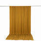 10ft x 12ft Spandex Backdrop Curtain Gold, 4-Way Stretch Wrinkle-Free Photo Booth Backdrop with Rod 