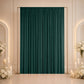 10ft x 12ft Spandex Backdrop Curtain Hunter Emerald Green, 4-Way Stretch Wrinkle-Free Photo Booth Ba