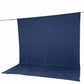 10ft x 12ft Spandex Backdrop Curtain Navy Blue, 4-Way Stretch Wrinkle-Free Photo Booth Backdrop with
