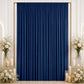 10ft x 12ft Spandex Backdrop Curtain Navy Blue, 4-Way Stretch Wrinkle-Free Photo Booth Backdrop with