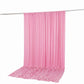 10ft x 12ft Spandex Backdrop Curtain Pink, 4-Way Stretch Wrinkle-Free Photo Booth Backdrop with Rod 