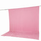 10ft x 12ft Spandex Backdrop Curtain Pink, 4-Way Stretch Wrinkle-Free Photo Booth Backdrop with Rod 