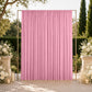 10ft x 12ft Spandex Backdrop Curtain Pink, 4-Way Stretch Wrinkle-Free Photo Booth Backdrop with Rod 