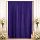 10ft x 12ft Spandex Backdrop Curtain Purple, 4-Way Stretch Wrinkle-Free Photo Booth Backdrop with Ro