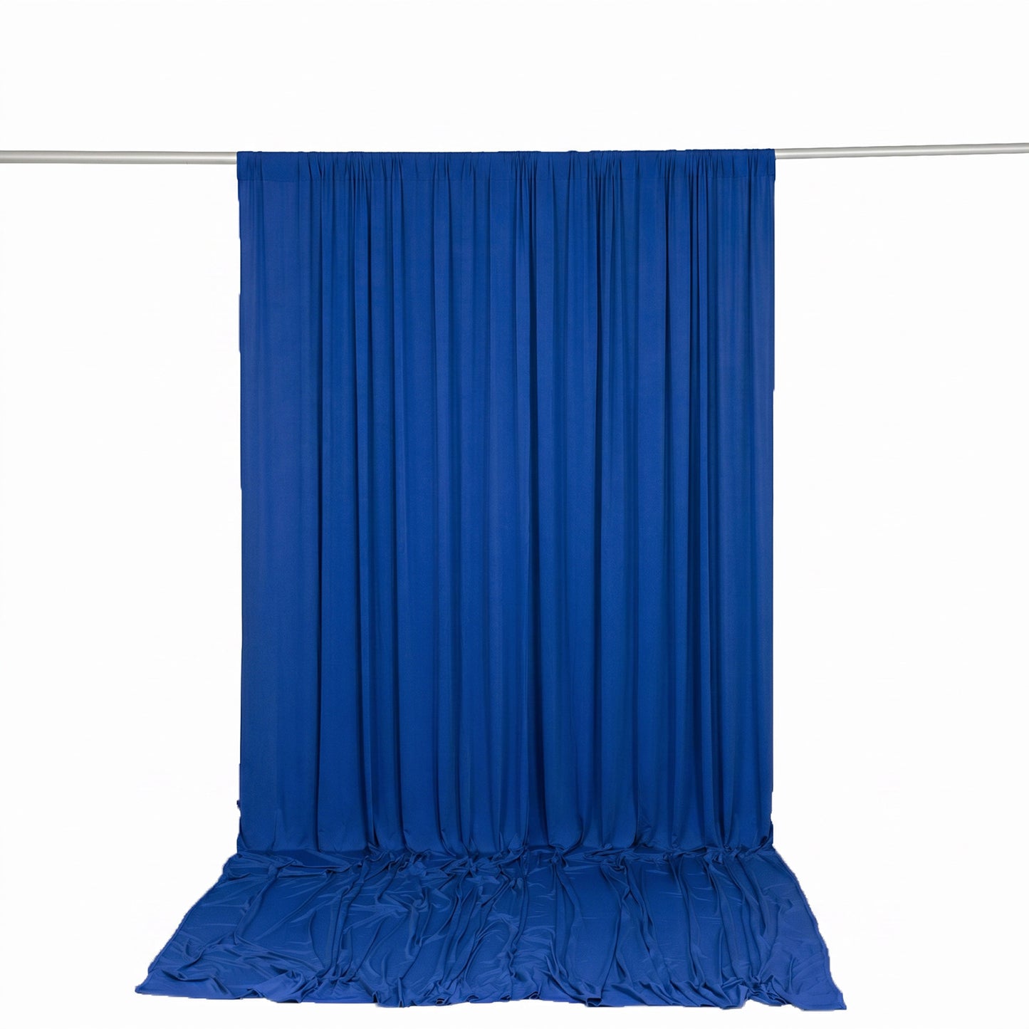 10ft x 12ft Spandex Backdrop Curtain Royal Blue, 4-Way Stretch Wrinkle-Free Photo Booth Backdrop wit
