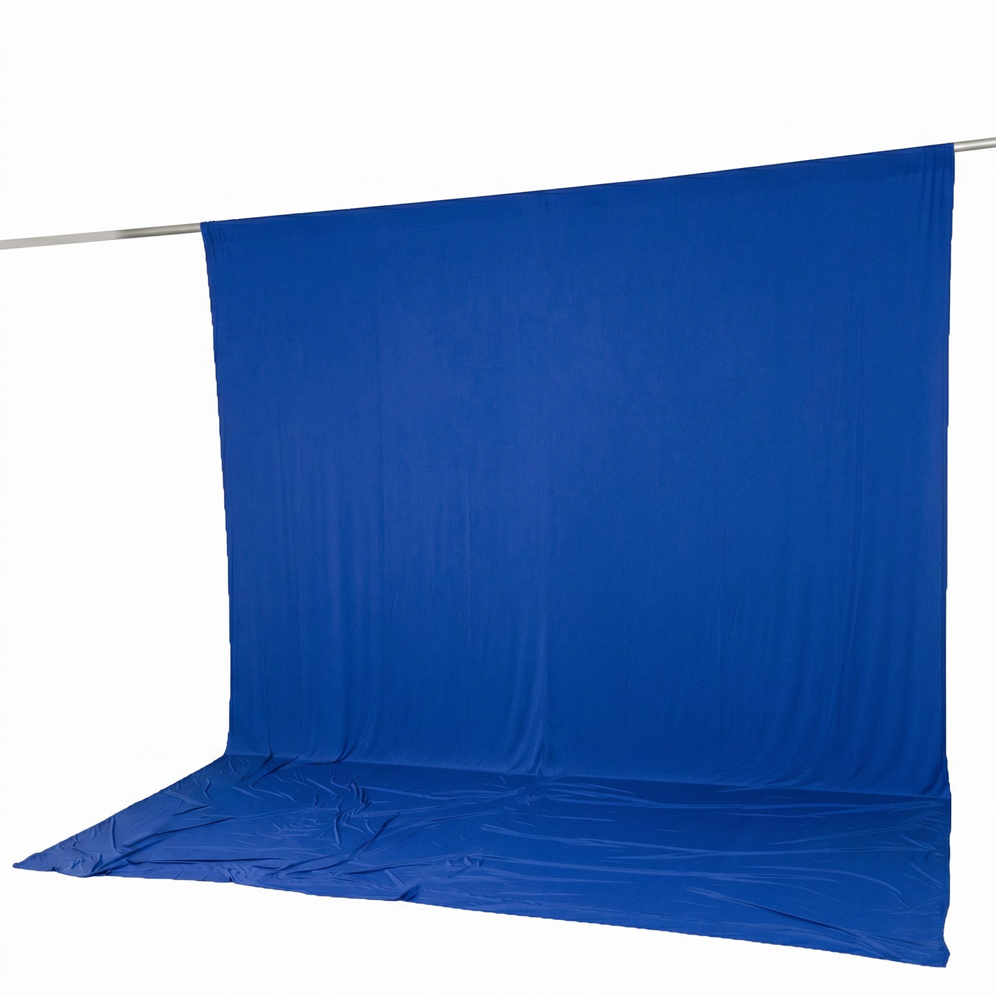 10ft x 12ft Spandex Backdrop Curtain Royal Blue, 4-Way Stretch Wrinkle-Free Photo Booth Backdrop wit