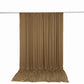 10ft x 12ft Spandex Backdrop Curtain Taupe, 4-Way Stretch Wrinkle-Free Photo Booth Backdrop with Rod