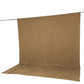 10ft x 12ft Spandex Backdrop Curtain Taupe, 4-Way Stretch Wrinkle-Free Photo Booth Backdrop with Rod