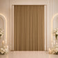 10ft x 12ft Spandex Backdrop Curtain Taupe, 4-Way Stretch Wrinkle-Free Photo Booth Backdrop with Rod