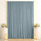 10ft x 14ft Spandex Backdrop Curtain Dusty Blue, 4-Way Stretch Wrinkle-Free Photo Booth Backdrop wit