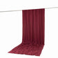 10ft x 14ft Spandex Backdrop Curtain Burgundy, 4-Way Stretch Wrinkle-Free Photo Booth Backdrop with 