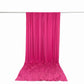 10ft x 14ft Spandex Backdrop Curtain Fuchsia, 4-Way Stretch Wrinkle-Free Photo Booth Backdrop with R