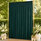 10ft x 14ft Spandex Backdrop Curtain Hunter Emerald Green, 4-Way Stretch Wrinkle-Free Photo Booth Ba