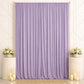 10ft x 14ft Spandex Backdrop Curtain Lavender Lilac, 4-Way Stretch Wrinkle-Free Photo Booth Backdrop