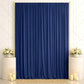 10ft x 14ft Spandex Backdrop Curtain Navy Blue, 4-Way Stretch Wrinkle-Free Photo Booth Backdrop with